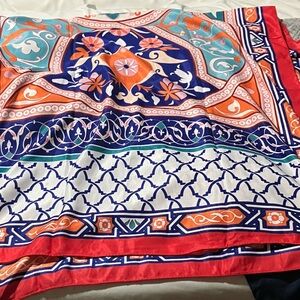 Colorful Patterned Scarf